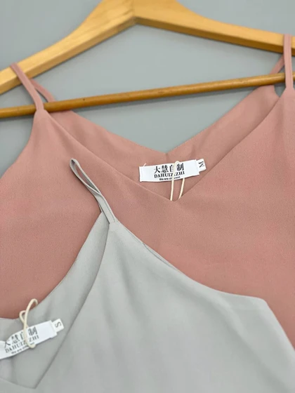 تاپ دو لایه کرپ حریر کد 2650