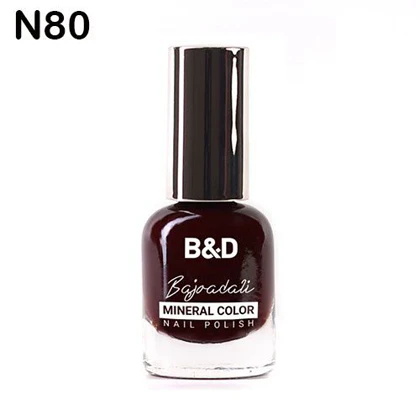 لاک ناخن بی اند دی B&D ساده سری N