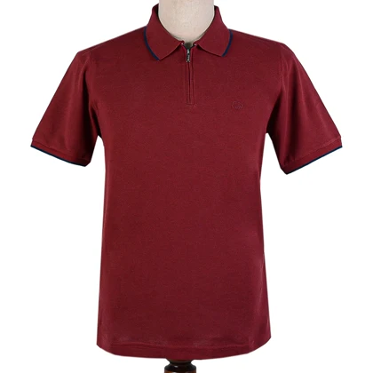 پولوشرت نیم زیپ مردانه