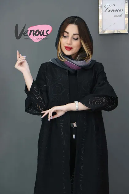 مانتو یاخما طرح گل
