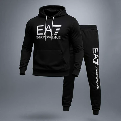 ست هودی شوار EA7 مردانه مدل Dalka