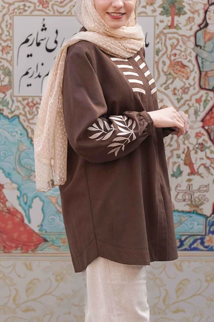شومیز مانتویی مدل آنیا