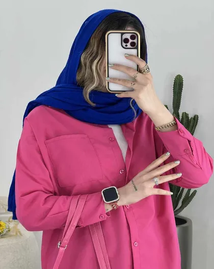 شومیز تک جیب(72)کد3341