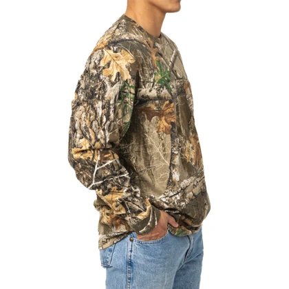 تیشرت آستین بلند طرح جنگل برند REALTREE