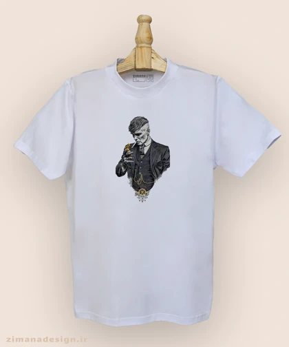 تیشرت مردانه و زنانه طرح پیکی بلایندرز شخصیت تام شلبی کد 889
