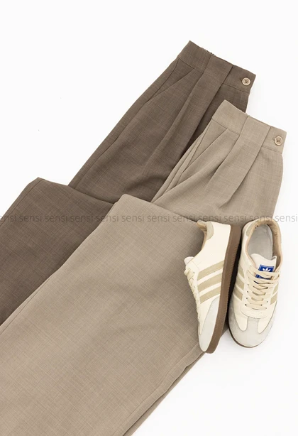 شلوار بگ دو پیله سوفیا کد1005242