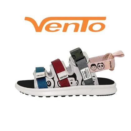 صندل ونتو طرح دار اس‌دی-ان‌بی80 - Vento Sandals SD-NB80 L.Grey Blue
