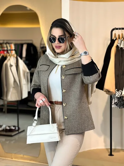 کت جناقی نسکافه ای 120302