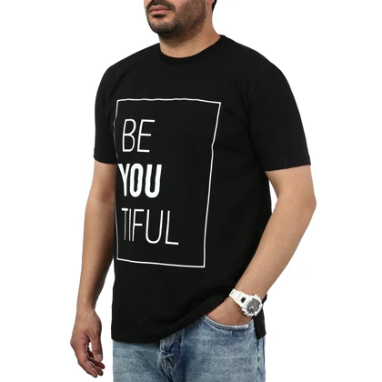 تیشرت آستین کوتاه چاپی مردانه سیزر مدل 155118143