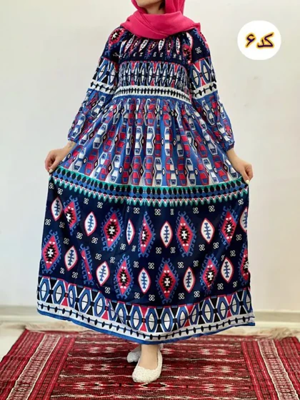پیراهن ساحلی کریشه هندی آپتین T7596