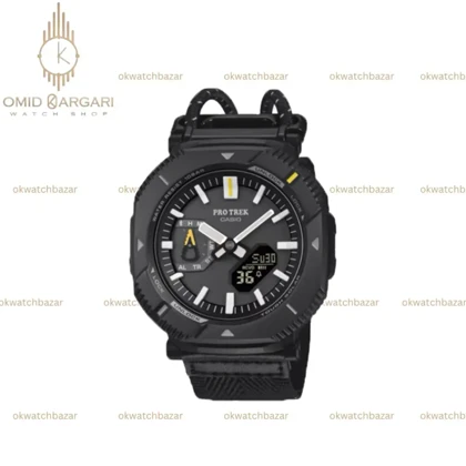 ساعت مچی کاسیو جی شاک پرو ترک تمام مشکی Casio G-shock Protrek