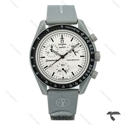 ساعت امگا سواچ ماموریت به ماه 1965 بند رابر جدید Swatch-10598-U