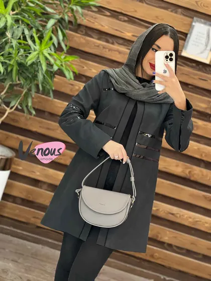 مانتو سوئیت چرم دوزی