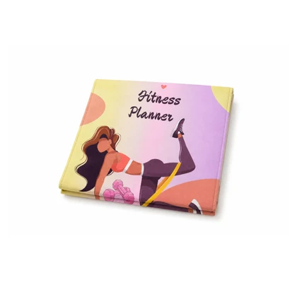 حوله ورزشی مدل Fitness Planner-405D0697 ابعاد 30 در 60 سانتی متر