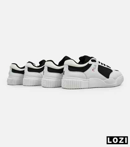 کفش کتانی مردانه کرم مشکی FILA مدل 5380