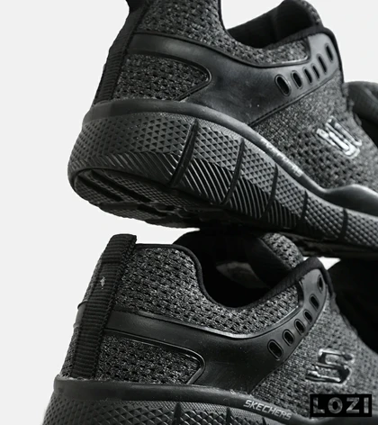 کفش کتانی طبی ورزشی خاکستری SKECHERS SKECH-KNIT