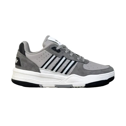 کتانی اسپرت مردانه مدل آدیداس Adidas رنگ طوسی کد 51397