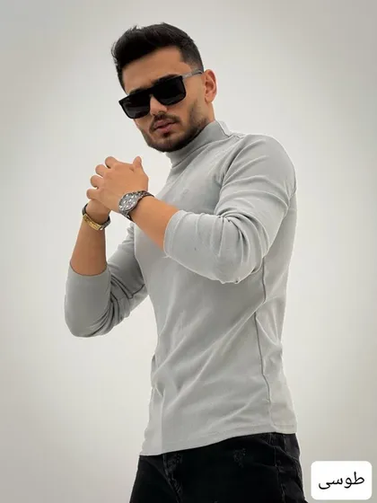 بافت یقه اسکی وارداتی کد 3047