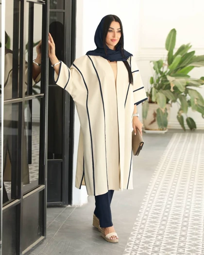 مانتو و شلوار زنانه مدل شارمین کد 3024 (سایز3)