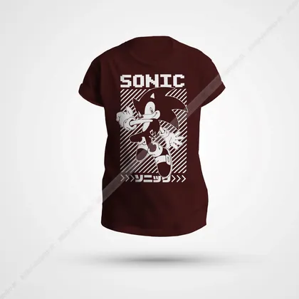 تیشرت طرح Sonic