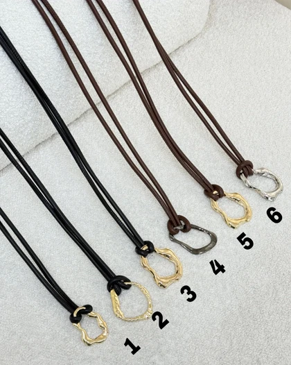 کمربند گره‌ای چرم