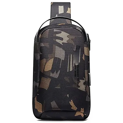 کیف کراس بادی مردانه بنج BANGE اصل مدل BG-7221 ضدآب با درگاه شارژ