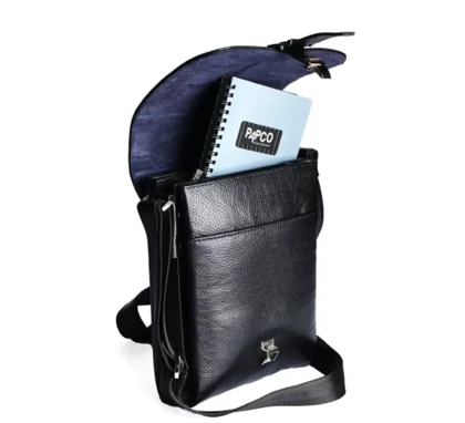 کیف دوشی چرم طبیعی سپنتا