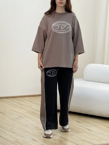 ست تیشرت و شلواردیزل زنانه/آراسز
