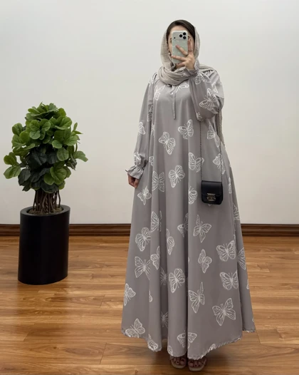 پیراهن زنانه سوپرکلوش مدل پروانه