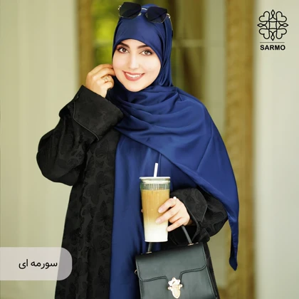 روسری ساتن ابریشم ماهرخ - اقتصادی