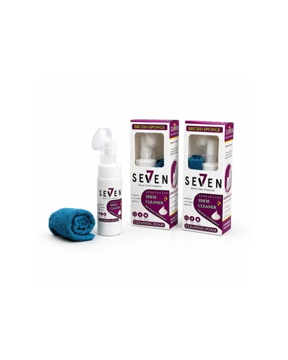 اسپری تمیز کننده کفش و کتانی sevan مخصوص پارچه و فوم و چرم