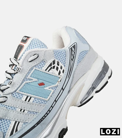 کفش کتانی مردانه و زنانه طوسی آبی NEW BALANCE 758 مدل 9022
