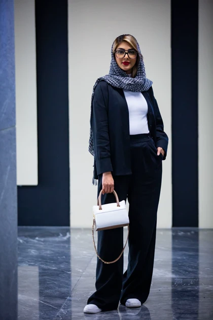 مانتو شلوار لینن 3 دکمه زارا