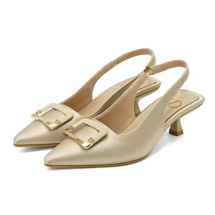کفش مجلسی زنانه پاشنه‌دار 3 سانت زنانه مدل 400355 _ sandal valentino