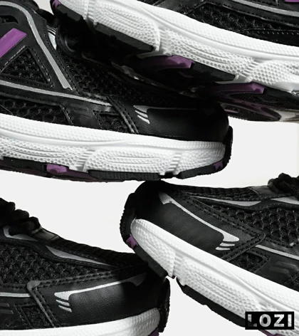 کفش کتانی مردانه و زنانه مشکی بنفش NEW BALANCE 1064 V.2