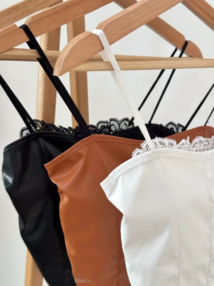 تاپ کراپ چرم