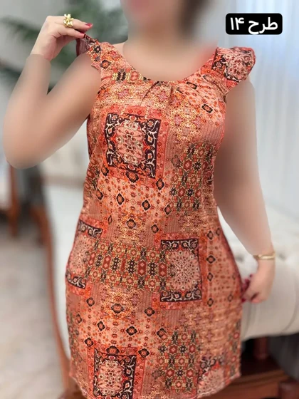 پیراهن نخی سه بعدی 2909