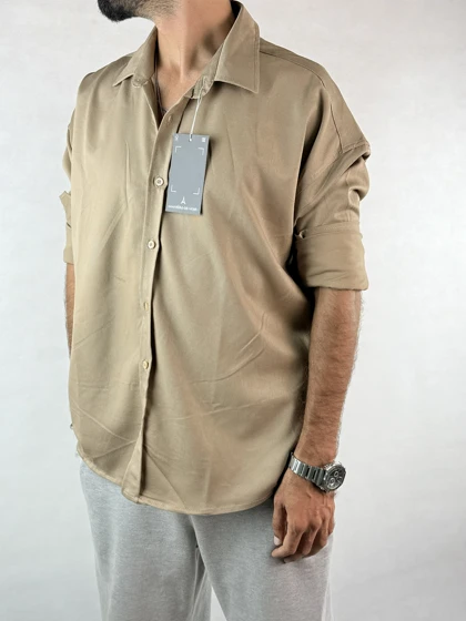 پیراهن کتان مردانه رنگبندی 239