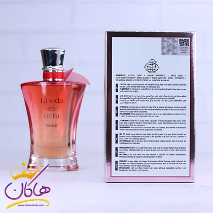 ادکلن فراگرنس لا ویدا اس بلا رز زنانه مدل لا ویه است بله ان رز 100 میل