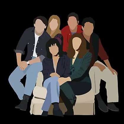 دورس فرندز طرح مینیاتوری سریالfriends کد 273118