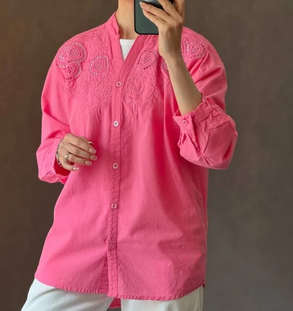 شومیز گلدوزی