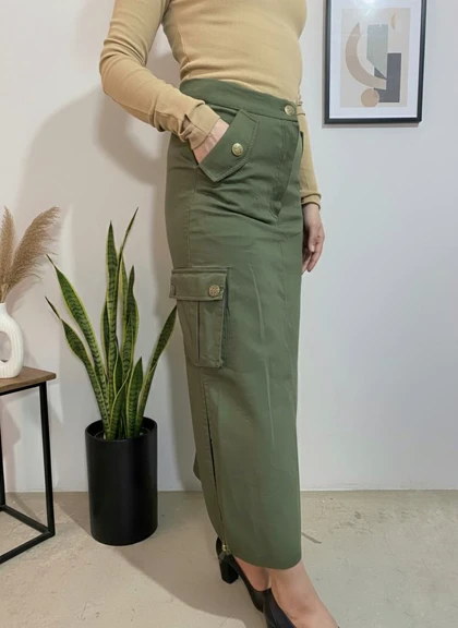 دامن کتان کایرا