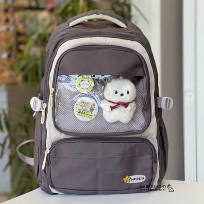 کوله پشتی مدرسه ای عروسک دار