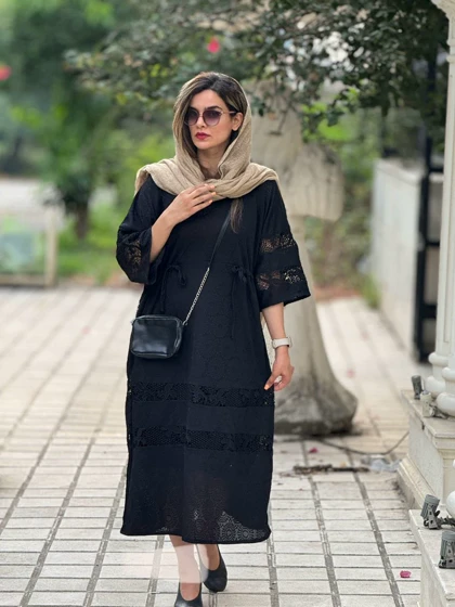 پیراهن مانتویی لاکچری