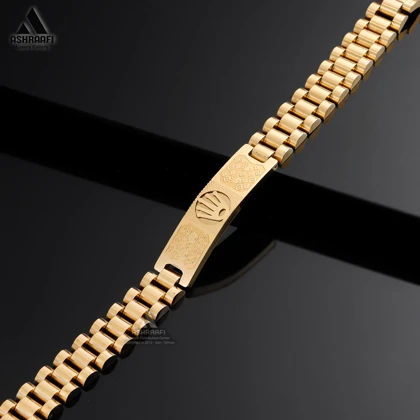 دستبند پلاک دار رولکس Rolex Bracelet G1