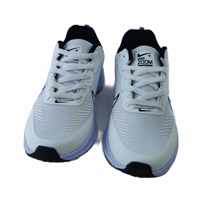کفش رانینگ و اسپرت زنانه و پسرانه وارداتی برند نایکی nike مدل نوا سفید کد 659