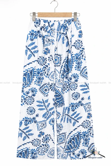 شلوار بگ طرح دار زارا ZARA