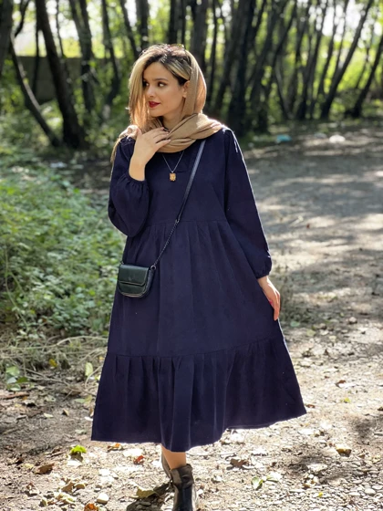 پیراهن مانتویی مهردخت