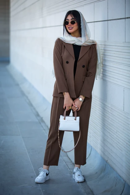 کت شلوار دو دکمه بزایاق