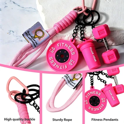 چارم بگ مدل Dumbbell Shaker Weight طرح وزنه، شیکر و دمبل